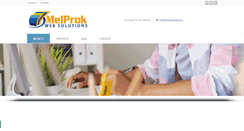 Desktop Screenshot of melprokweb.com