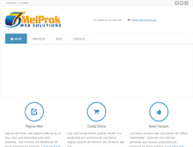 Tablet Screenshot of melprokweb.com